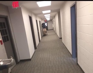 Retail storefront painting