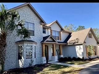 Freshly painted stucco exterior in Baldwin County
